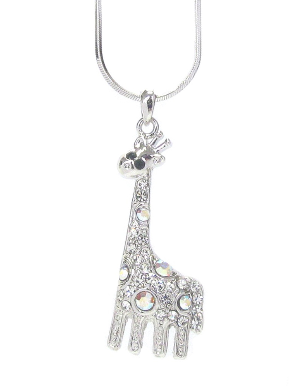 Giraffe Swarovski Crystal Element Necklace Pendant